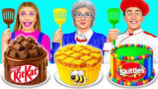 Me vs Grandma Cooking Challenge | Funny Situations and Fails by Crazy DO