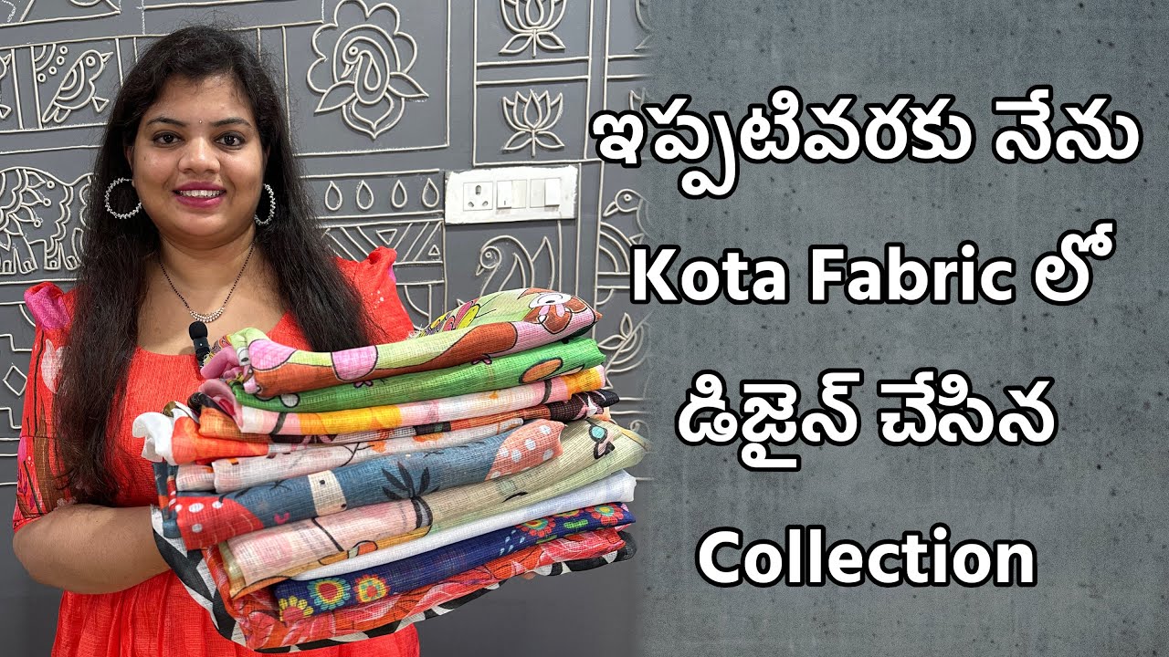 Checks Kota with Designer Digital Print Collection 