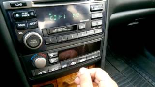 Infiniti I35 Stereo Problems