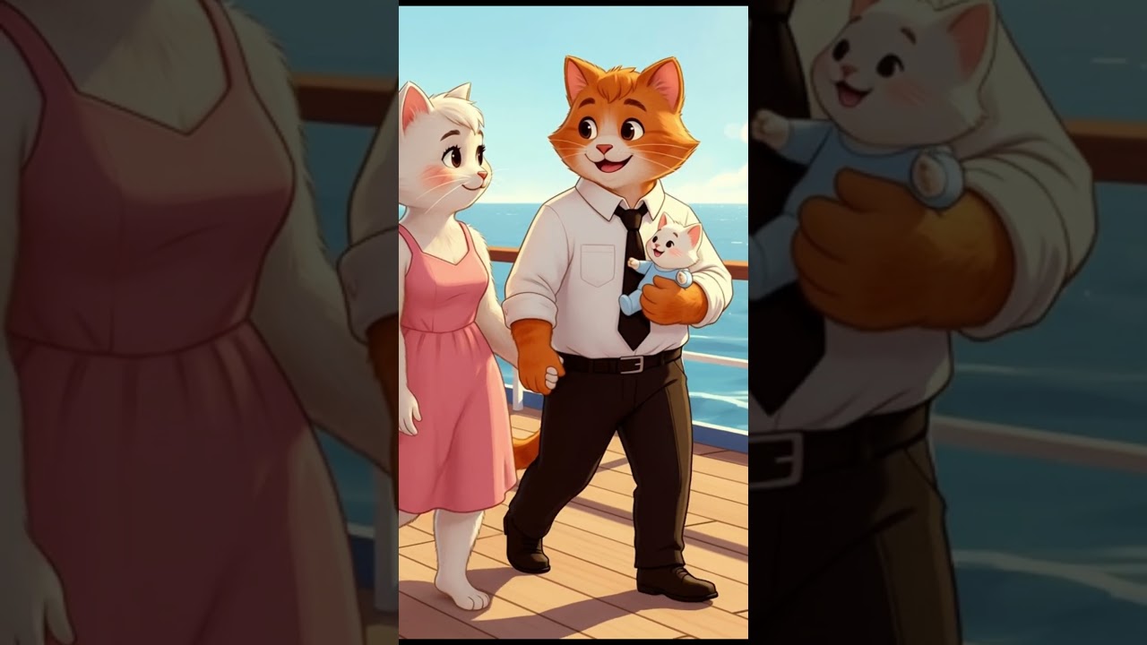 cartoon TVR 😺 ek chhoti billi ka Chhota Sa parivar 🥰