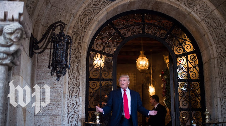 Trump's would-be neighbors say he can't live at Mar-a-Lago post-presidency