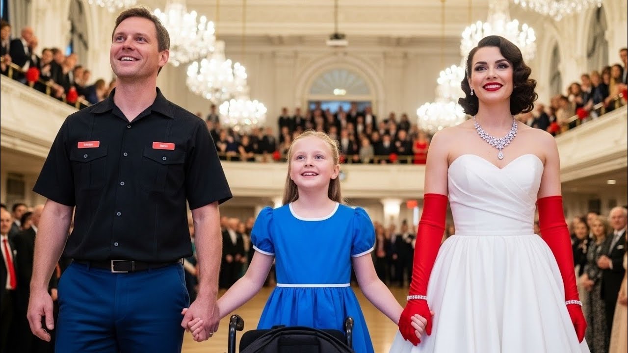Single Dad Janitor Danced With a Disabled Girl  Not Knowing Her Billionaire Mom Was Watching