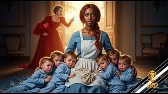 The stepmother expelled the millionaire’s 6 twins — until a poor Black washerwoman saved them 🏚️
