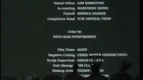 MST3K - "Werewolf" credits medley