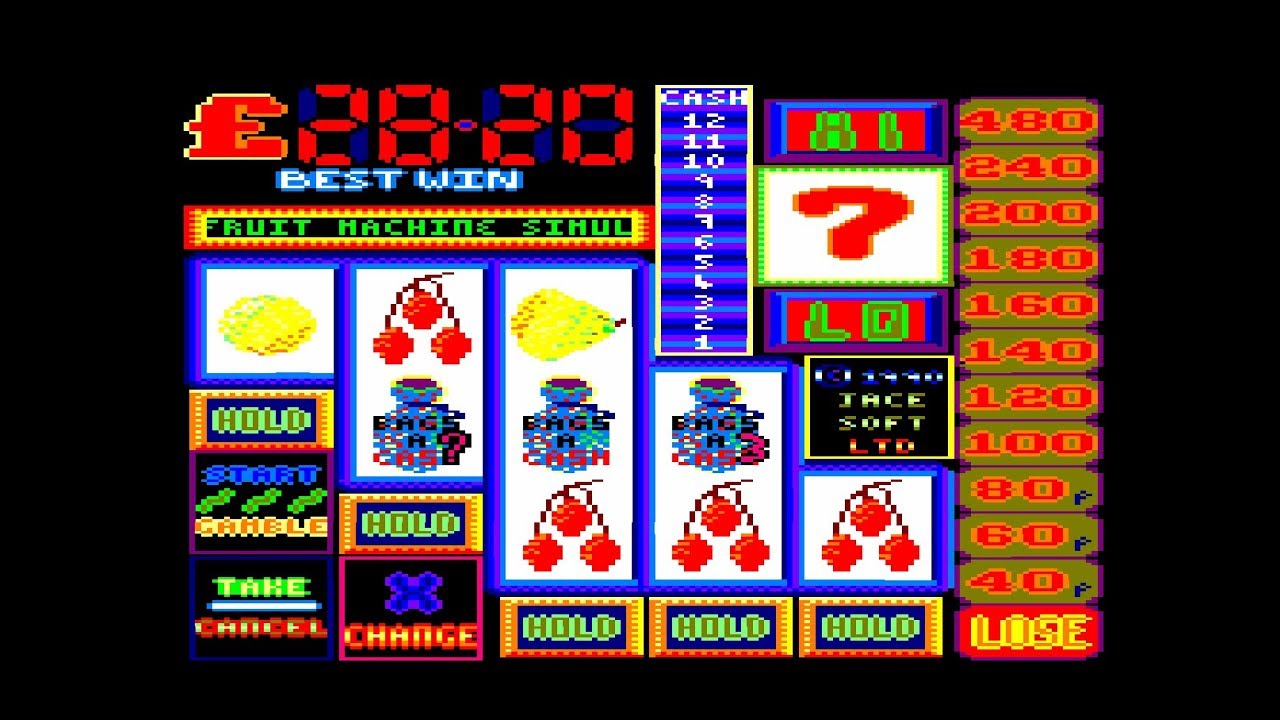 How to Build Slot 5 Fruit Machine Simulator on the Amstrad CPC