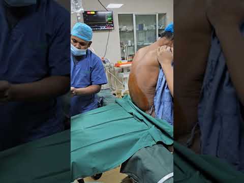 Spinal Anaesthesia for Low Cardiac Reserve patient #low EF#anesthesia #spinal