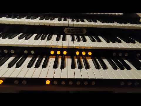 VISCOUNT CANTORUM TRIO _ WIDOR's GOTHIQUE SYMPHONIE _ last bars from allegro mvt