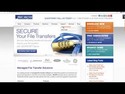 Where to find the information you need when using JSCAPE MFT Server