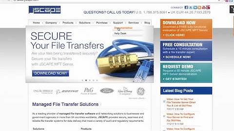 Where to find the information you need when using JSCAPE MFT Server