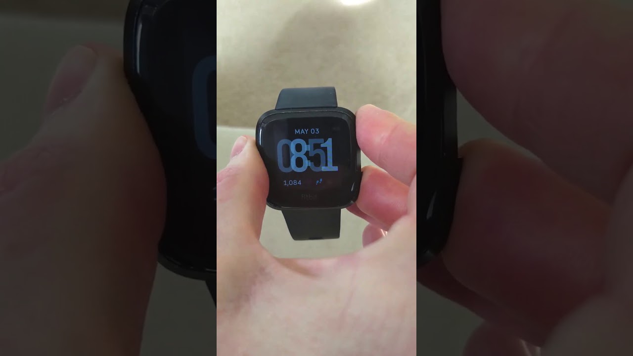 fitbit versa touchscreen