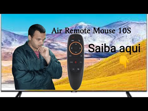 Controle Air Mouse G10s com Giroscópio.