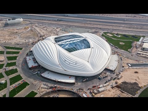 Al Wakrah Stadium Progress – April 2019 | Qatar 2022 تقدم استاد الوكرة – أبريل ٢٠١٩ | قطر ٢٠٢٢