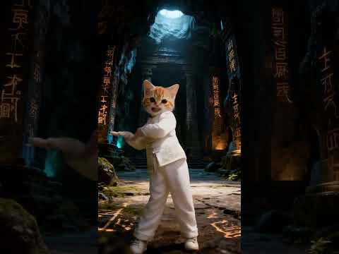 #cutecat #catdance #funnydance #fyp #dancechallenge
