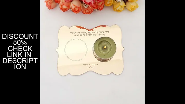 Personalized 9x12cm Acrylic Mirror Tray Custom Text Wedding Birthday Party Decoration Plate Candle H