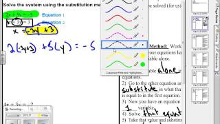 Baumer Mathlink 6 2 Solving Systems by Subsitution Net Worth