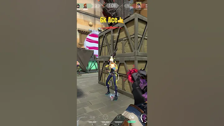 6k Ace🤙in diamond lobby #valorant #valorantclips #immortal