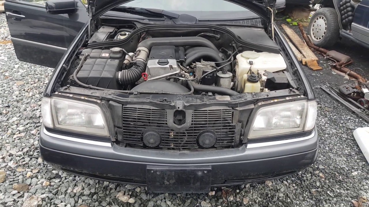 Двигатель+акпп Mercedes W202 C250 DIESEL YouTube