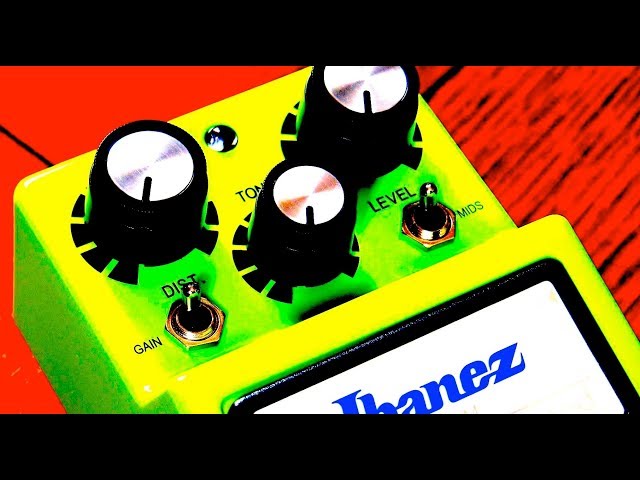 IBANEZ SD-9M SONIC DISTORTION MOD - YouTube