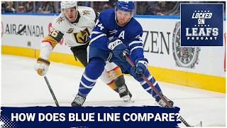 How Toronto Maple Leafs blue line stacks up against Stanley Cup Finalists