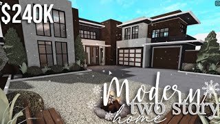 Modern Two Story Home | Roblox Bloxburg | GamingwithV Modern Two Story Home | Roblox Bloxburg | GamingwithV