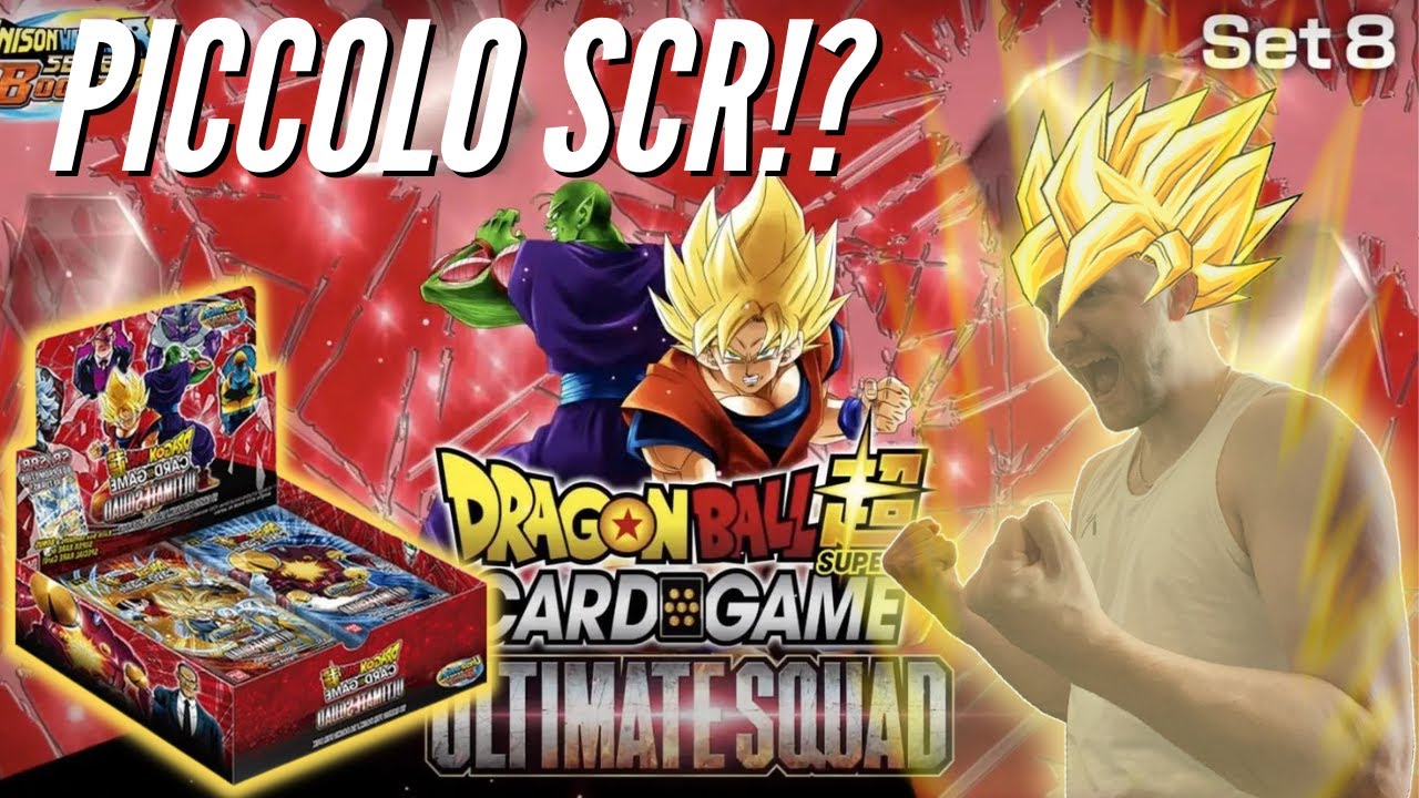 PICCOLO SCR IN DRAGON BALL SUPER ULTIMATE SQUAD BOOSTER BOX - YouTube