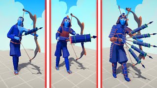 EVOLUTION OF FIREWORK ARCHER | TABS  Totally Accurate Battle Simulator