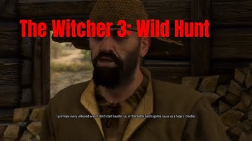 The Witcher 3: Wild Hunt gameplay walkthrough part 6 Contract: Devil by the Well
