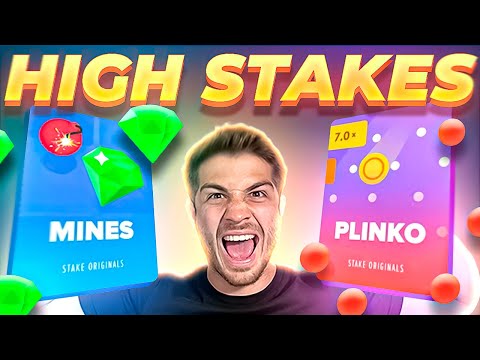 HIGH Stakes Gambling On Stake Originals!
