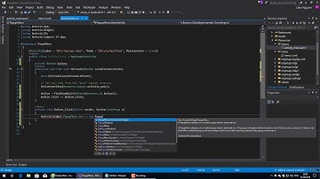 Xamarin Android PopupMenu