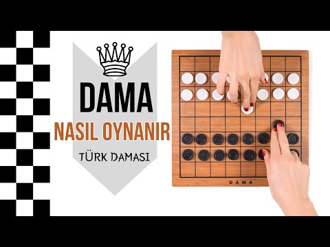 Dama nasıl oynanır videosu