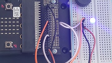 GPIO 08 BBC Microbit 檢查全彩 RGB LED 三隻腳位的顏色控制測試
