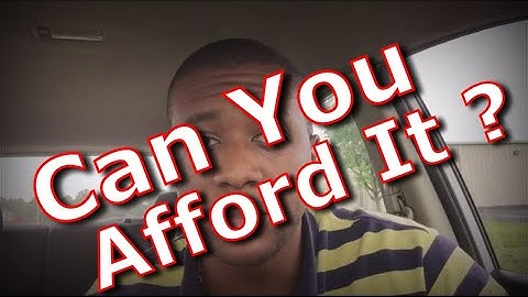 If You Can’t Buy It Twice You Can’t Afford It ?