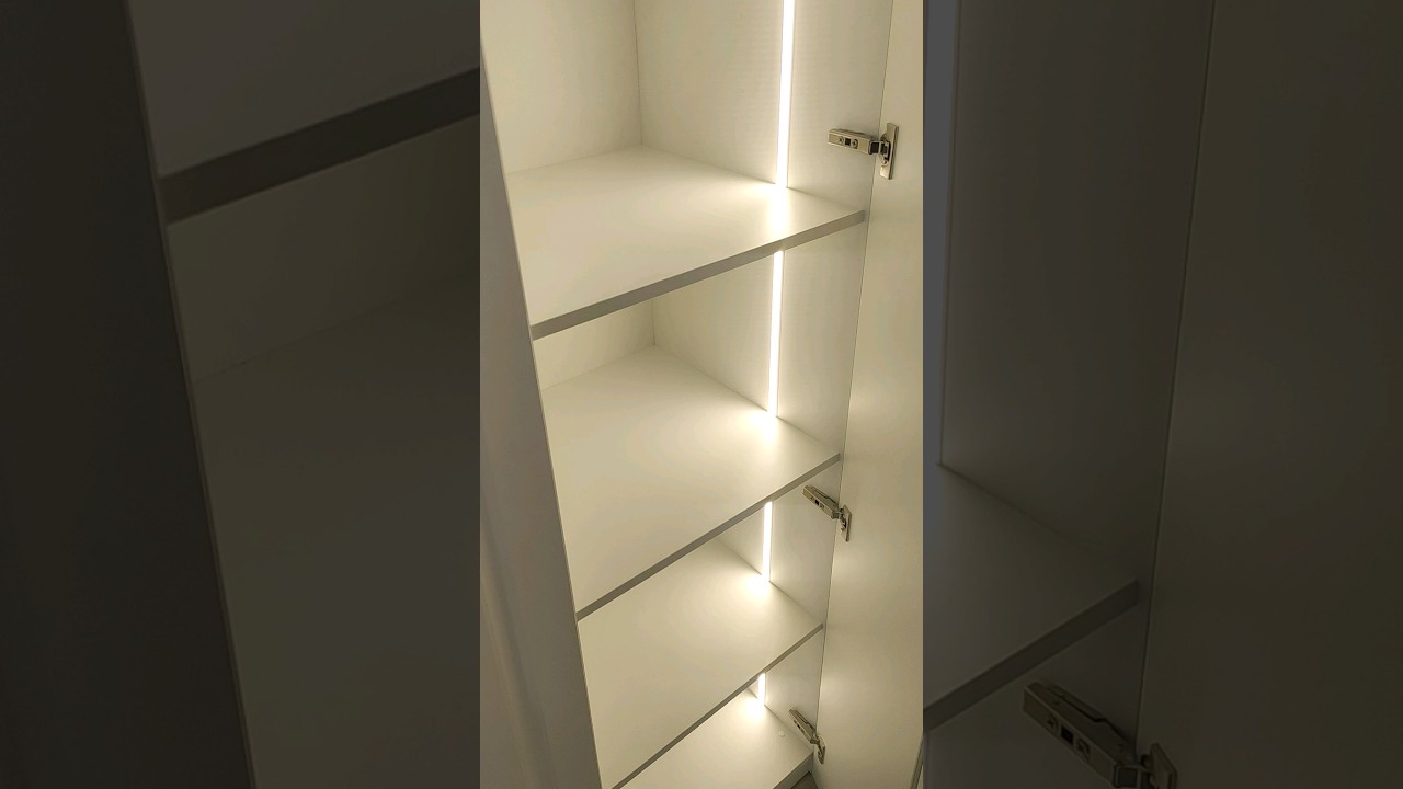 Подсветка в шкафу 