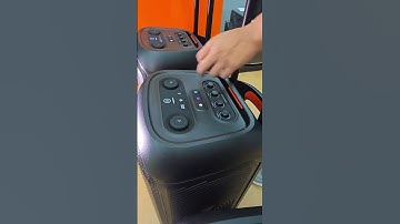 How to connect JBL Partybox stage 320 5pcs #automobile #speakershopping #partyspeaker #jblpartybox