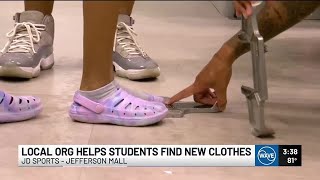Louisville organization partners with store to help give students back-to-school clothes