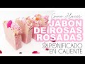 Jabón saponificado en caliente : Como Hacer Jabón de Rosas Rosadas