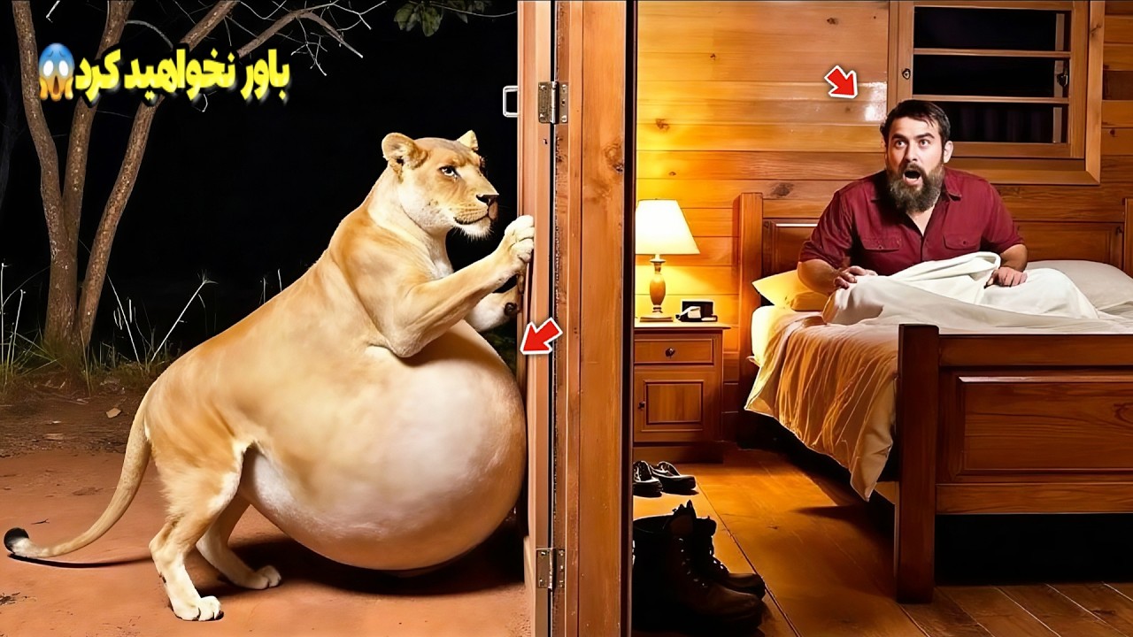 ماده شیر باردار کمک خواست… اما چیزی که رخ داد، شوکه کننده بود! 😱