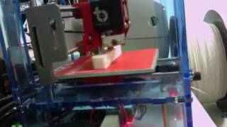 First Print with Octoprint using TinyBoy 2 E16