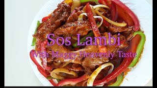 Koman Mwen Fe Sos Lambi Bien Gout/ Delicious Crunch Sauce/ Video #18