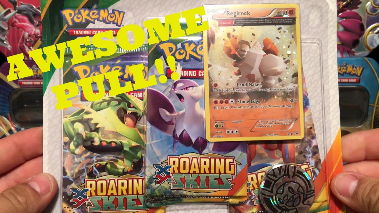POKEMON TCG Regirock Blister Pack !!! FA PULL