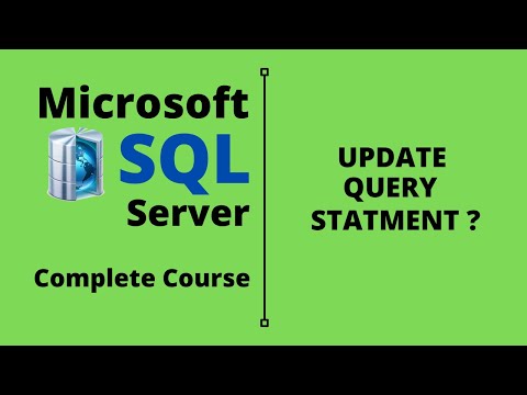 SQL Server Complete Course | SQL Server Tutorial | Update Query in Microsoft SQL Server | Part 7