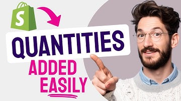 How to ADD Quantity on Shopify (Step by Step) 2025