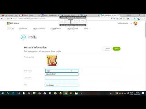 COMO MUDAR O SEU NOME NO SKYPE