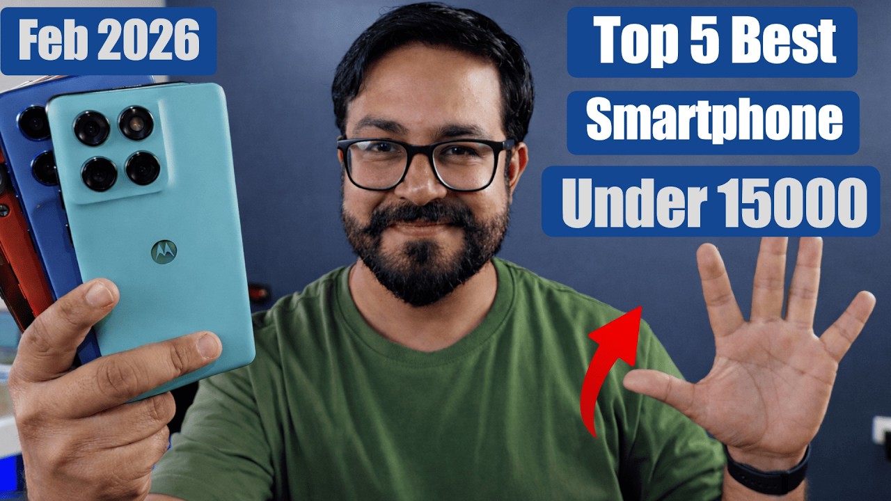 Top 5 Best Phone Under 15000 in Feb 2026 I best 5g mobile under 15k