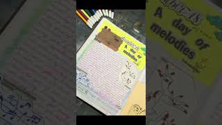 Journal Flip Through Aesthetic #shorts #journal #asmr #aesthetic #writing #bulletjournal #journaling
