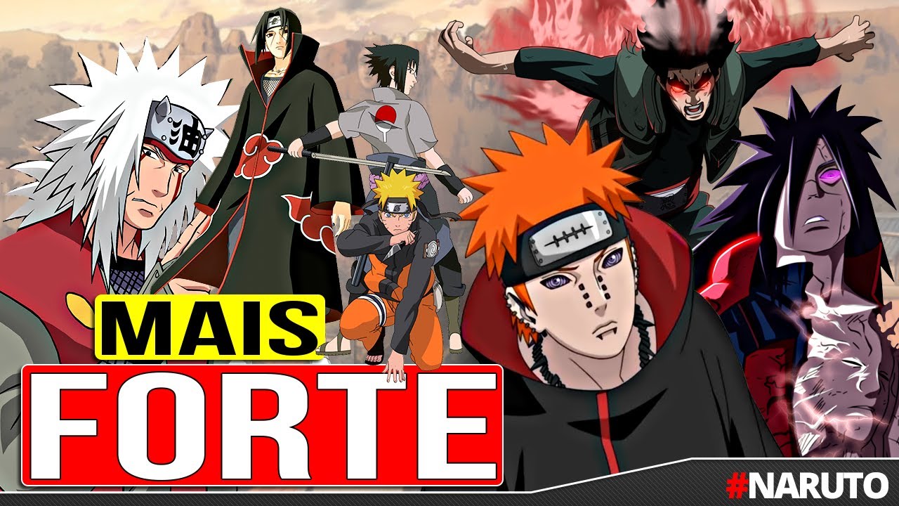 19 personagens mais poderosos do Anime Naruto Shippuden