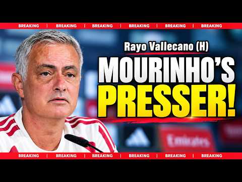 Video Vini BACKED! Bellingham CONTRACT! Real Madrid vs Rayo Vallecano Mourinho Presser Reaction