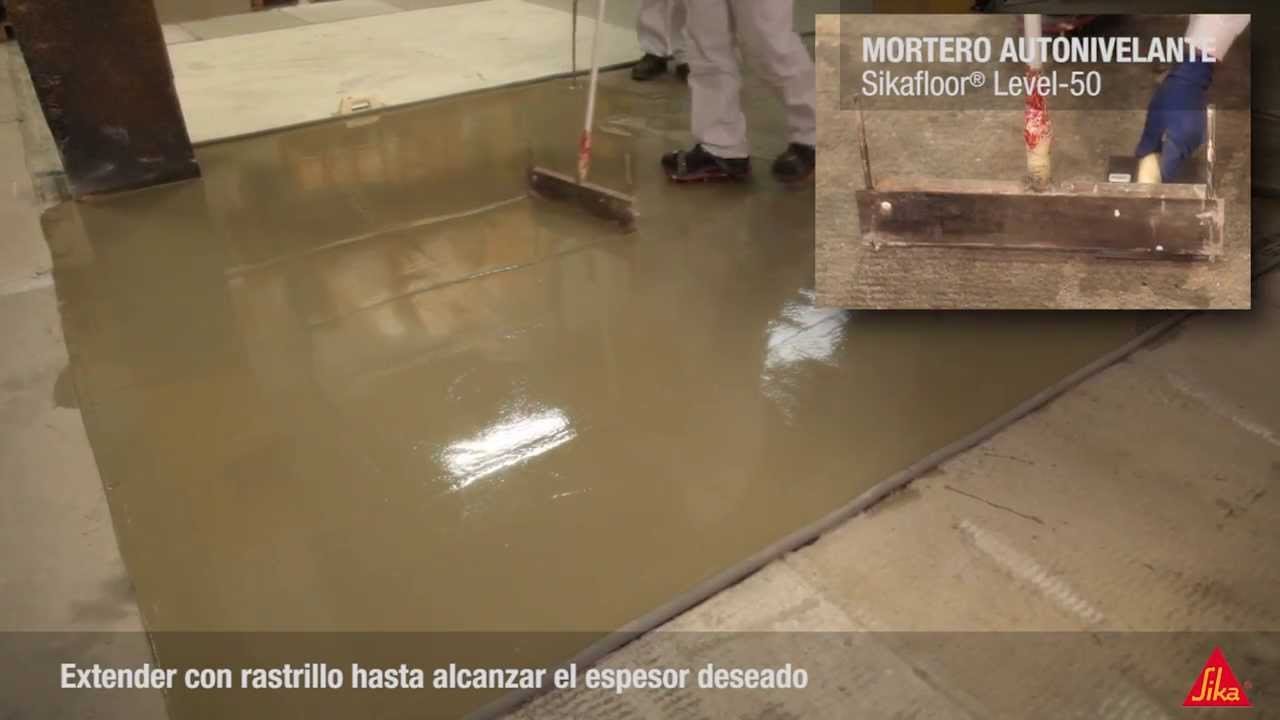 Pavimentación con morteros autonivelantes – Atydeco Technical-Floor