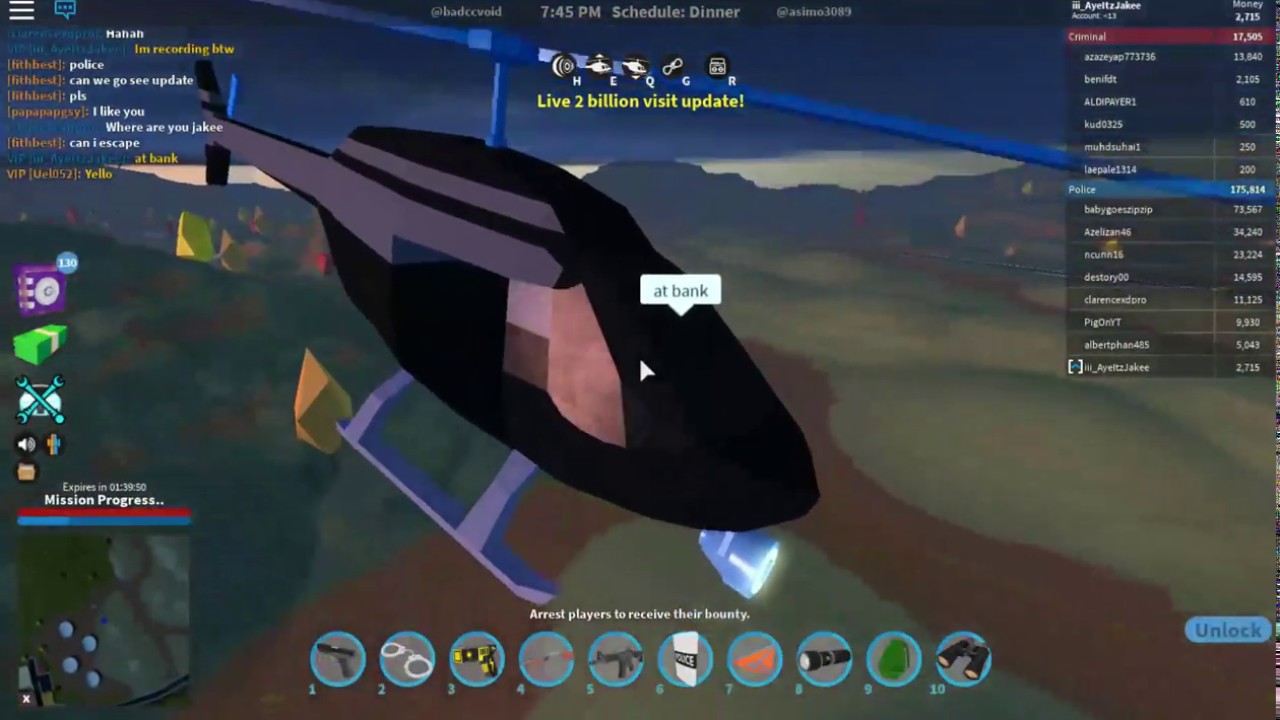 Volcano Erupting! Live Event, Audio difficulties. | Roblox Jailbreak.