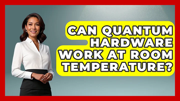 Can Quantum Hardware Work at Room Temperature? - Quantum Tech Explained